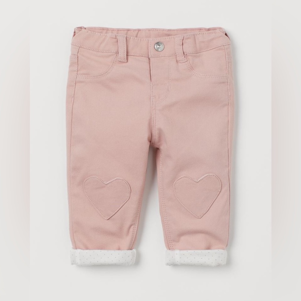 H&M Jersey Lined Twill Pants